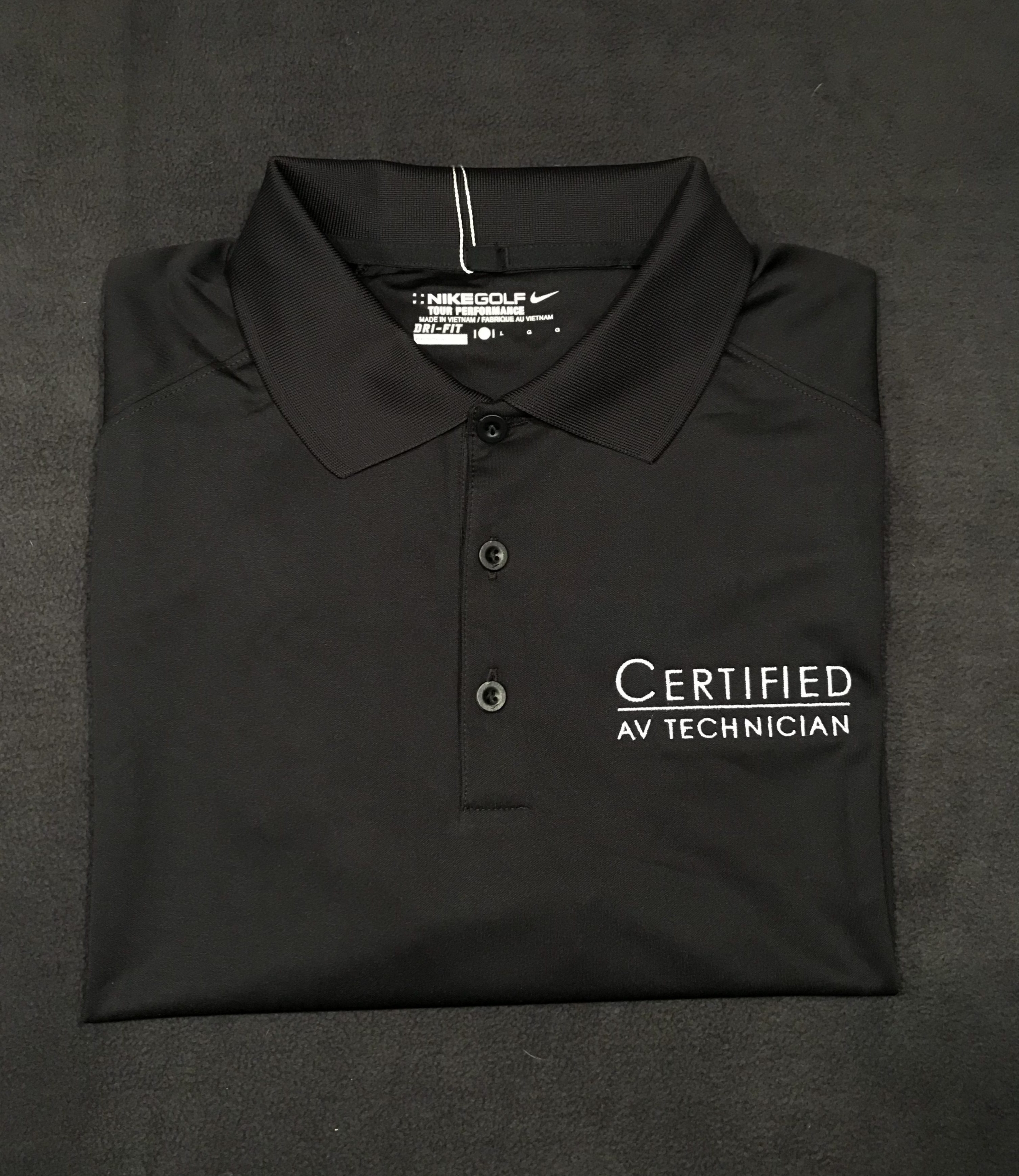 Certified AV Technician Shirt – CLEMCO.AV